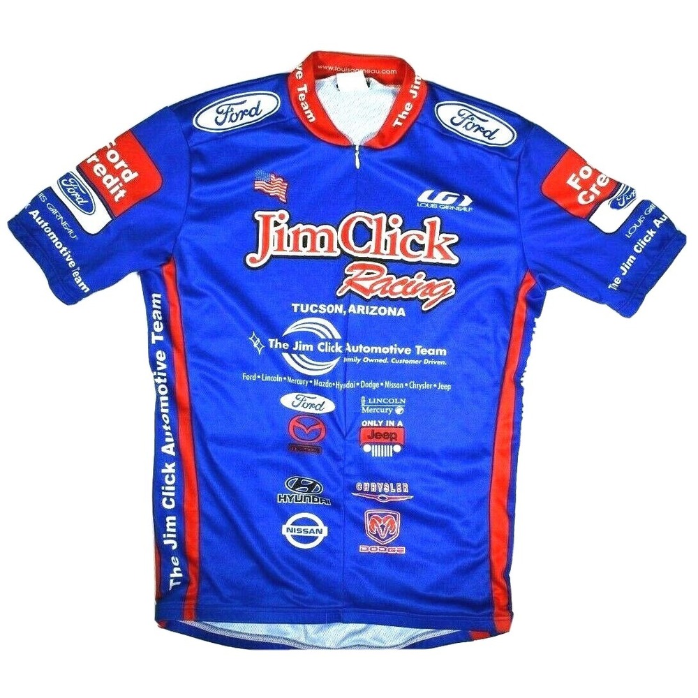 Women's Cycling Jersey Bike Sz Medium Half Zip Ford Tucson Az by Louis Garneau
